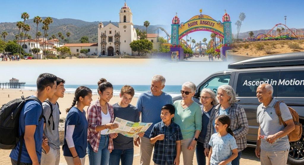Los Angeles day trips, California travel, group adventure