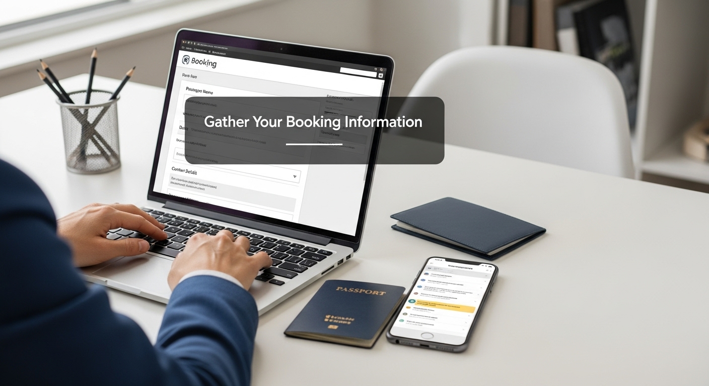 LA booking confirmation process