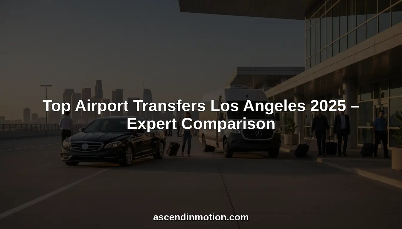 top airport transfers los angeles 2025 hero header image