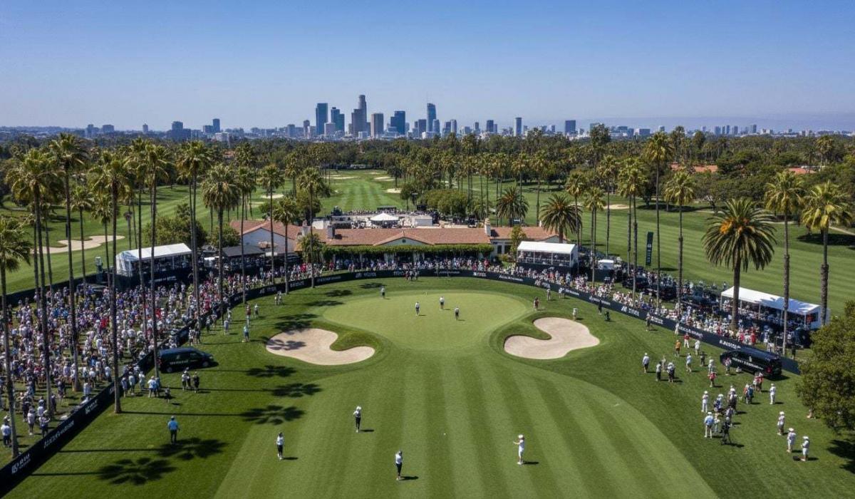 Riviera Country Club aerial