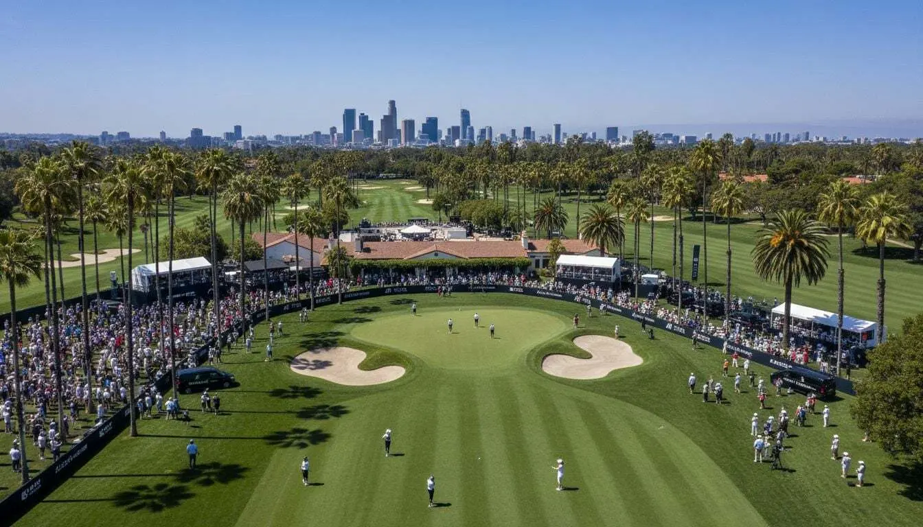 Riviera Country Club aerial