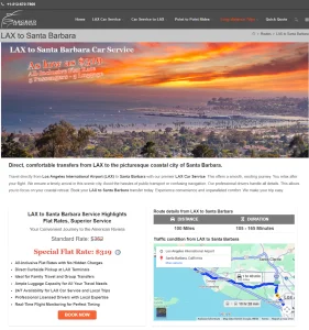Ascend in Motion LAX to Santa Barbara