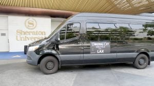 Best non-stop shuttle from Sheraton Universal to LAX