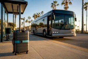 15–30 Minute Rideshare or $1.25 Bus: LAX to Venice Beach